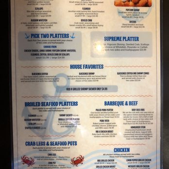 Fishtales - Menu (1/2) - Seafood Near Me - Norton, Virginia Fishtales - Menu (1/2) - Seafood Near Me - Norton, Virginia