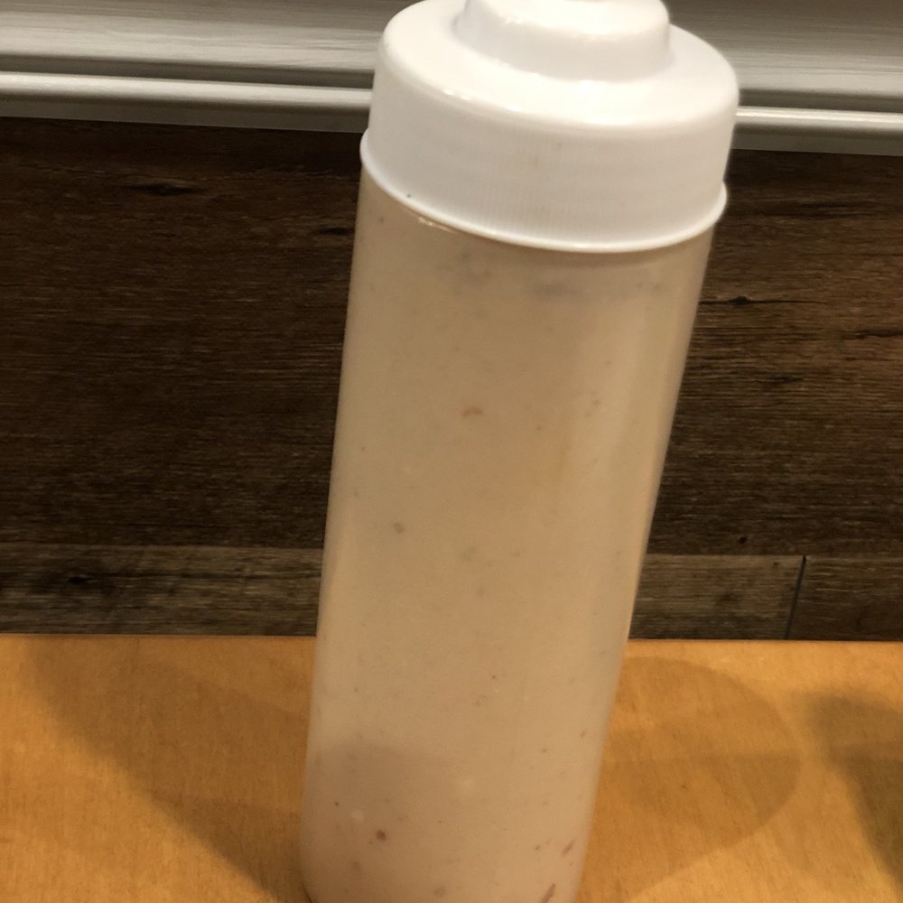 Don't forget to grab the yogurt sauce! Don't forget to grab the yogurt sauce!