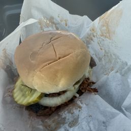Best BBQ sandwich I've ever had ! Best BBQ sandwich I've ever had !
