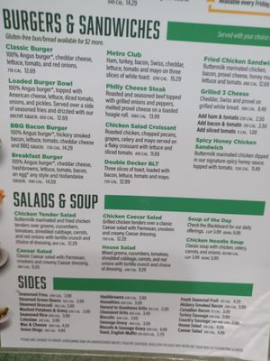 Menu photo 4 Metro Diner Oviedo, FL