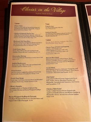 Menu photo 3 Olivia's In the Village Gloucester, VA Menu photo 3 Olivia's In the Village Gloucester, VA