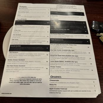 The Irishman Pub & Eatery - Menu - Irish Near Me - Williamsville, New York
