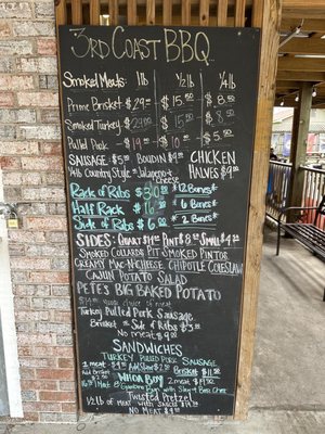 Menu photo 7 3rd Coast BBQ Spring, TX