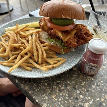 Deck. - Spicy Chicken Sandwich - Hawaiian Near Me - Honolulu, Hawaii