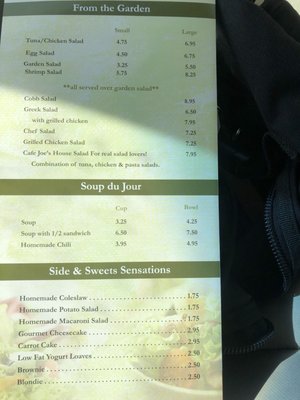 Menu photo 7 Cafe Joe Annapolis Junction, MD