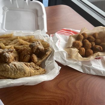 JJ Fish & Chicken - Fish, Shrimp  and Fried Mushrooms. - Chicken Shop Near Me - Houston, Texas