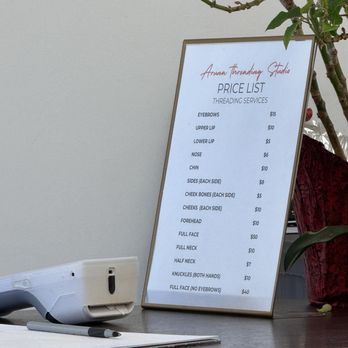 Aruna Threading Studio - Threading Services Near Me - West Hollywood, California Aruna Threading Studio - Threading Services Near Me - West Hollywood, California
