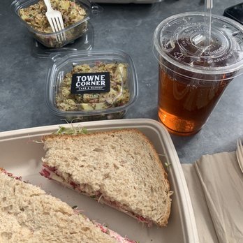 Maison Lodi - Potato Salad, Iced Tea and Turkey Sandwich. Yum! - Cafes Near Me - Lodi, California Maison Lodi - Potato Salad, Iced Tea and Turkey Sandwich. Yum! - Cafes Near Me - Lodi, California