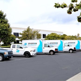 Severson Plumbing - Our fleet of 7 vehicles. - Plumbing Near Me - Irvine, California Severson Plumbing - Our fleet of 7 vehicles. - Plumbing Near Me - Irvine, California