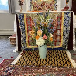 Guilford White House Florist - Flower arrangement for a Tibetan Buddhist lama