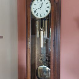 New tempered beveled glass clock door New tempered beveled glass clock door