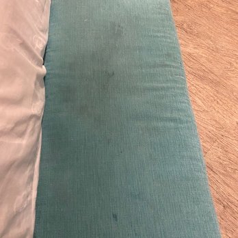 Margaritaville Island Hotel - Cushion at the bottom of bed.  Stained all over. - Hotels Near Me - Pigeon Forge, Tennessee