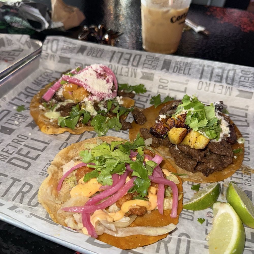 Talkin' Tacos Brickell - Bang Bang Shrimp Tacos Caribbean Carne Tacos Steak Al Pastor Tacos - Tacos Near Me - Miami, Florida Talkin' Tacos Brickell - Bang Bang Shrimp Tacos Caribbean Carne Tacos Steak Al Pastor Tacos - Tacos Near Me - Miami, Florida