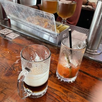 Mutt Lynch's - Our Bloody Mary & snakebite - Pubs Near Me - Newport Beach, California