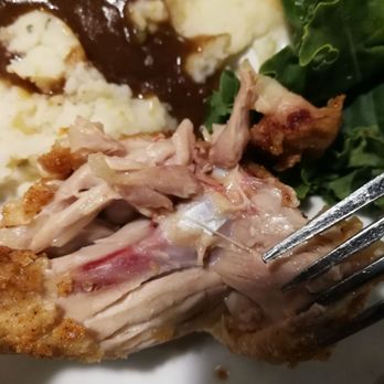 Corky's Kitchen & Bakery - Ordered the fried Chicken and a drumstick was NOT cooked. Told the cashier and all I got was a lame apology - American Near Me - Upland, California Corky's Kitchen & Bakery - Ordered the fried Chicken and a drumstick was NOT cooked. Told the cashier and all I got was a lame apology - American Near Me - Upland, California