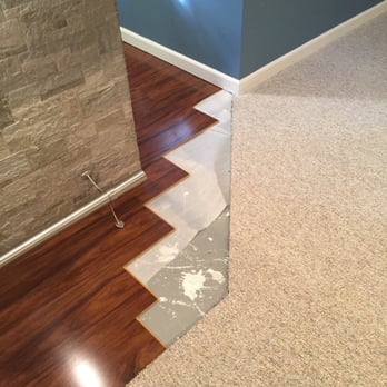 R&N Carpet Services - Before and after of R&N's work to "connect" laminate and carpet - Carpet Installation Near Me R&N Carpet Services - Before and after of R&N's work to "connect" laminate and carpet - Carpet Installation Near Me
