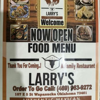 Larry’s Authentic Mexican - Mexican Near Me - Wapanucka, Oklahoma