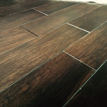 Uneven Wood Look Tile Yelp