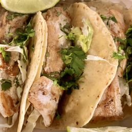 Grilled Fresh Fish Tacos