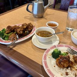 General Tso's wonderful lunch!