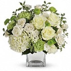 Michael's Floral Design - Promised Flowers  (in silver vase)