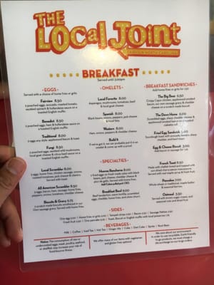 Menu photo 6 The Local Joint Fairview, NC