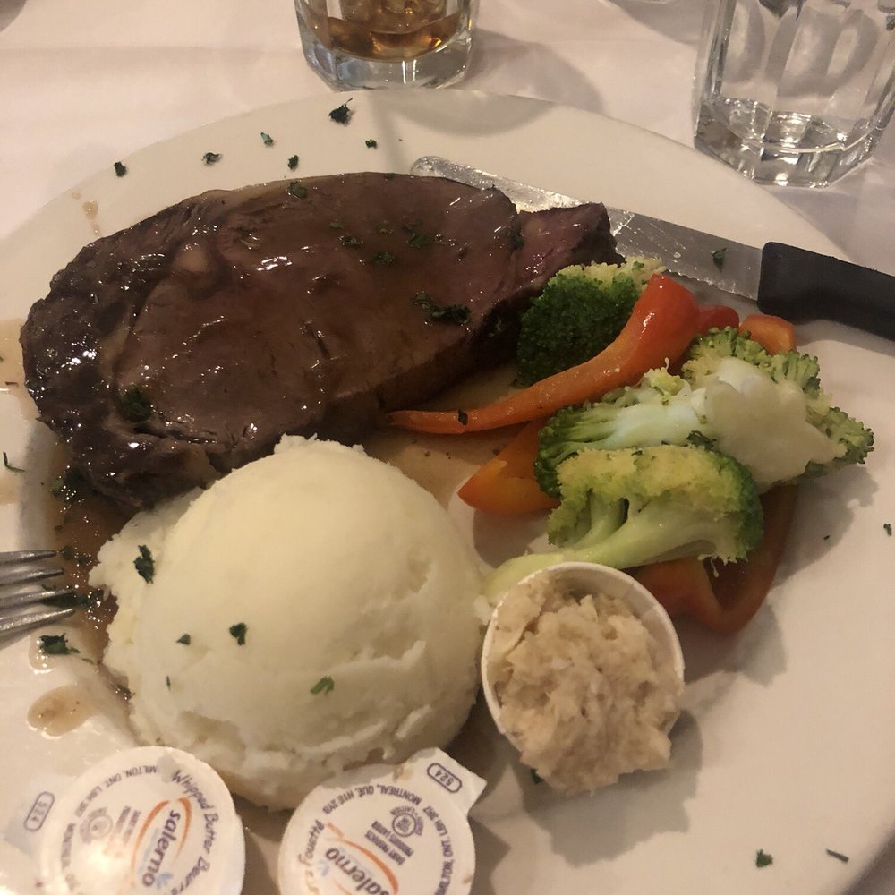 Canadiana Restaurant - Medium slice of prime rib - Canadian (New) Near Me - Etobicoke, Ontario Canadiana Restaurant - Medium slice of prime rib - Canadian (New) Near Me - Etobicoke, Ontario