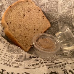Johnsons Corner - Rye Bread, Horseradish sauce and vinegar