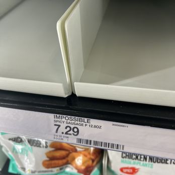 Target - Sold out! Impossible spicy sausages. Sad me! - Department Stores Near Me - Cedar Hill, Texas Target - Sold out! Impossible spicy sausages. Sad me! - Department Stores Near Me - Cedar Hill, Texas