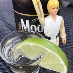 La Fiesta Mexican Restaurant - My free shot with Skywalker. Live Long And Prosper.