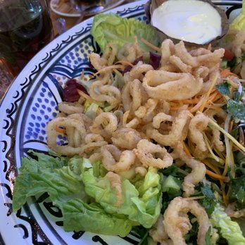 Restaurant Bazar - Calamari Salad - Modern European Near Me - Rotterdam, ZH Restaurant Bazar - Calamari Salad - Modern European Near Me - Rotterdam, ZH