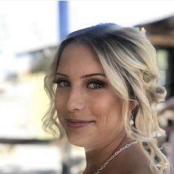 Makeup and updo by Danielle