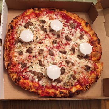 Monical's Pizza - Thick crust sausage pizza. - Pizza Near Me - Paris, Illinois