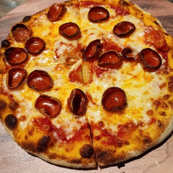 Boneyard Pizza - Personal pepperoni pizza from the lunch special on the menu - Pizza Near Me - Pembroke Pines, Florida