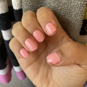 Utopia Nail & Spa - Gel manicure was done two days ago already chipping. - Nail Salons Near Me - Gardena, California
