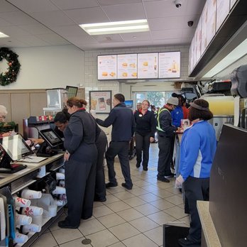 Chick-fil-A - Busy behind the counter and in the kitchen getting a Saturday lunch is out - Fast Food Near Me - Midland, Texas
