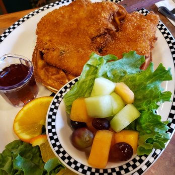 Black Bear Diner Downey - Chicken and waffles.. delicious. - Diners Near Me - Downey, California Black Bear Diner Downey - Chicken and waffles.. delicious. - Diners Near Me - Downey, California