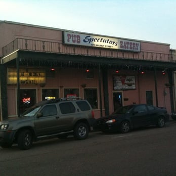 Spectators Pub & Eatery - cars parked outside - New American Near Me - Greenville, Mississippi Spectators Pub & Eatery - cars parked outside - New American Near Me - Greenville, Mississippi