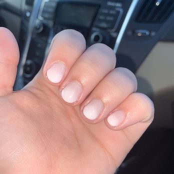 Lacquer Gallery - nude to white ombré done by Anna - Nail Salons Near Me - Columbus, Ohio Lacquer Gallery - nude to white ombré done by Anna - Nail Salons Near Me - Columbus, Ohio