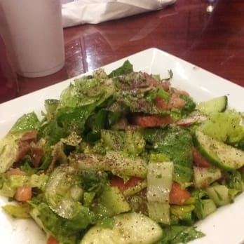Grape Leaf Express -Tampa - A plate of Fattoush side salad. - Lebanese Near Me - Tampa, Florida Grape Leaf Express -Tampa - A plate of Fattoush side salad. - Lebanese Near Me - Tampa, Florida