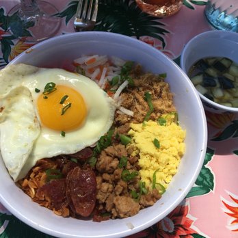 HAI HAI - Hanoi Sticky Rice with fried egg - DIVINE! - Vietnamese Near Me - Minneapolis, Minnesota