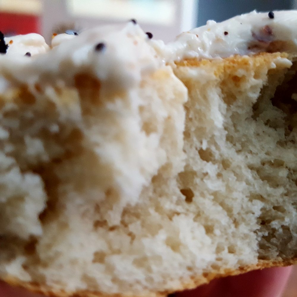 Bageland Thornebrook - Toasted bagel: crunchy on the outside; soft & moist on the inside. Perfection. - Bagels Near Me - Gainesville, Florida
