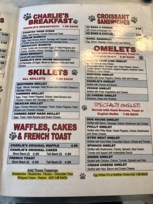Menu photo 5 Charlie's Restaurant Cleveland, OH