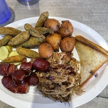 Oklahoma Joe's BBQ and Catering - Pulled Pork, Hot Links, Fresh Baby Okra, & Hushpuppies - Barbeque Near Me - Tulsa, Oklahoma Oklahoma Joe's BBQ and Catering - Pulled Pork, Hot Links, Fresh Baby Okra, & Hushpuppies - Barbeque Near Me - Tulsa, Oklahoma