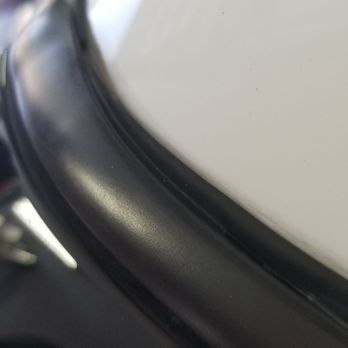 Zendejas Auto Detailing - Rubber lip on roof of Mini that always gets overlooked, great detail job Zendejas Detail - Auto Detailing Near Me - Tempe, Arizona