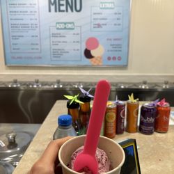 Island Cool Frozen Yogurt - Blackberry