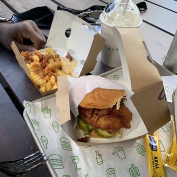 Shake Shack Birmingham - Avocado Bacon Chicken Black & White Malted Shake - Burgers Near Me - Birmingham, Alabama Shake Shack Birmingham - Avocado Bacon Chicken Black & White Malted Shake - Burgers Near Me - Birmingham, Alabama
