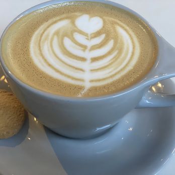 Republik Coffee Burbank - Lavender honey Cappuccino - Cafes Near Me - Burbank, California