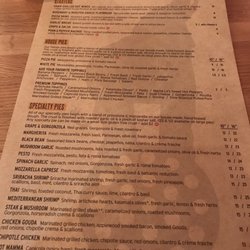 Pies & Pints - Menu