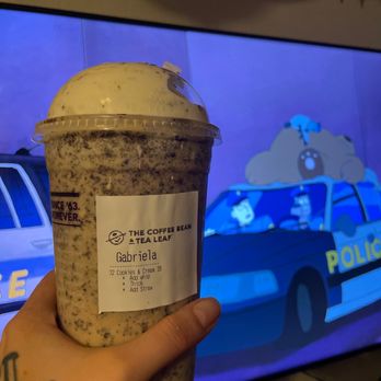 The Coffee Bean & Tea Leaf - Cookies & Cream Ice blended drink, thick : ) - Coffee & Tea Near Me - Rialto, California The Coffee Bean & Tea Leaf - Cookies & Cream Ice blended drink, thick : ) - Coffee & Tea Near Me - Rialto, California